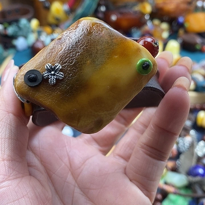 蜜蜡未镶嵌手镯手镯