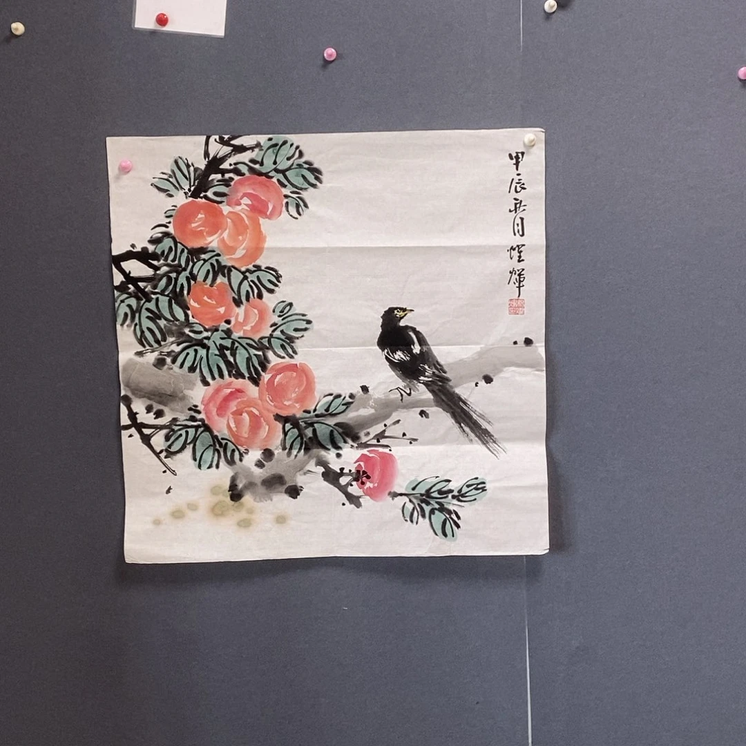 国画68/68杨耀辉手绘画芯
