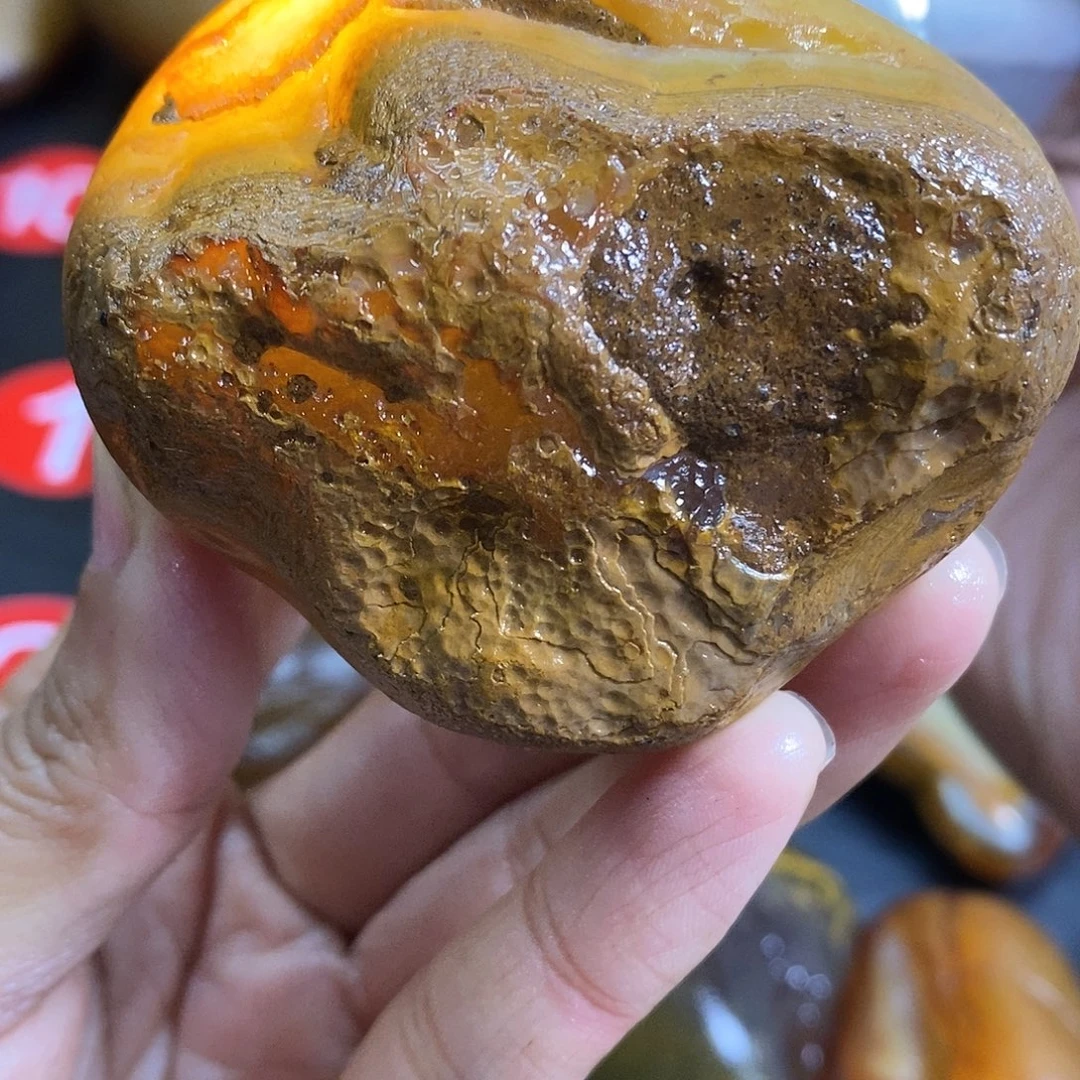 玛瑙/玉髓未镶嵌手把件