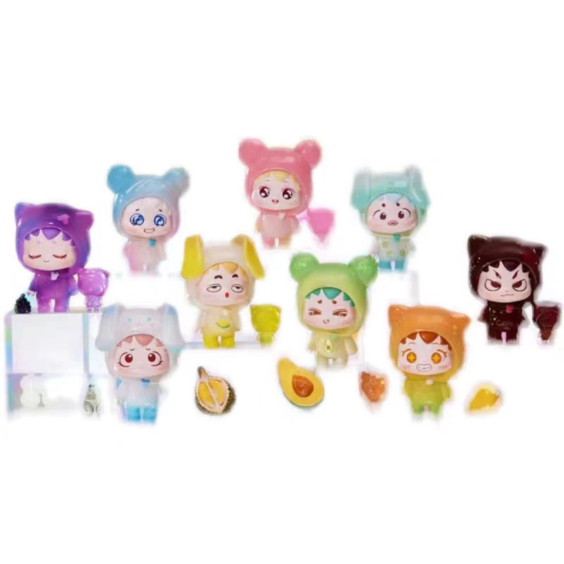 【直播盲盒】帽兜甜度彩透系列盲盒潮流玩具摆件