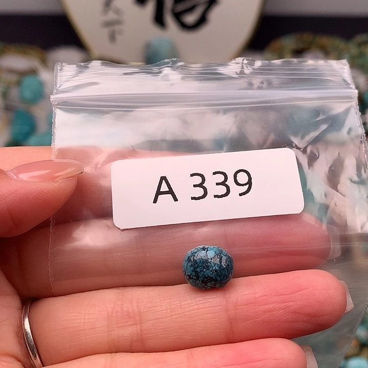 绿松石未镶嵌扣子扣子