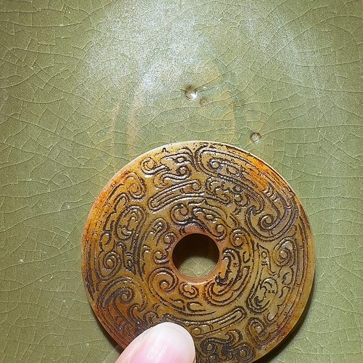 瓷片花开富贵大家庭