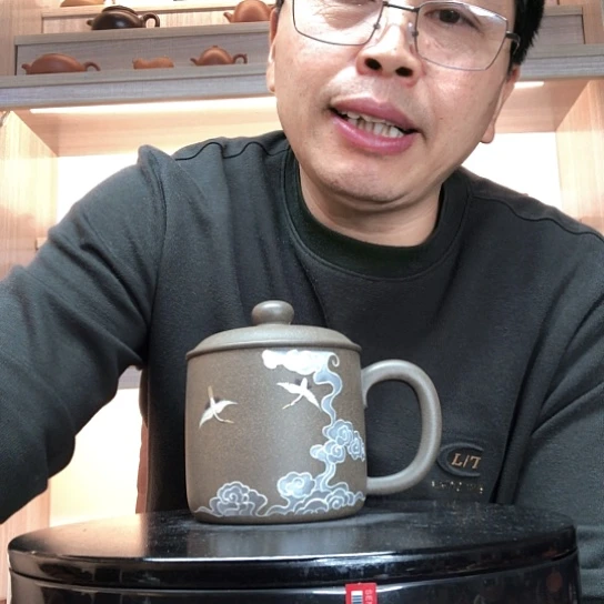茶杯紫泥老板杯容量350