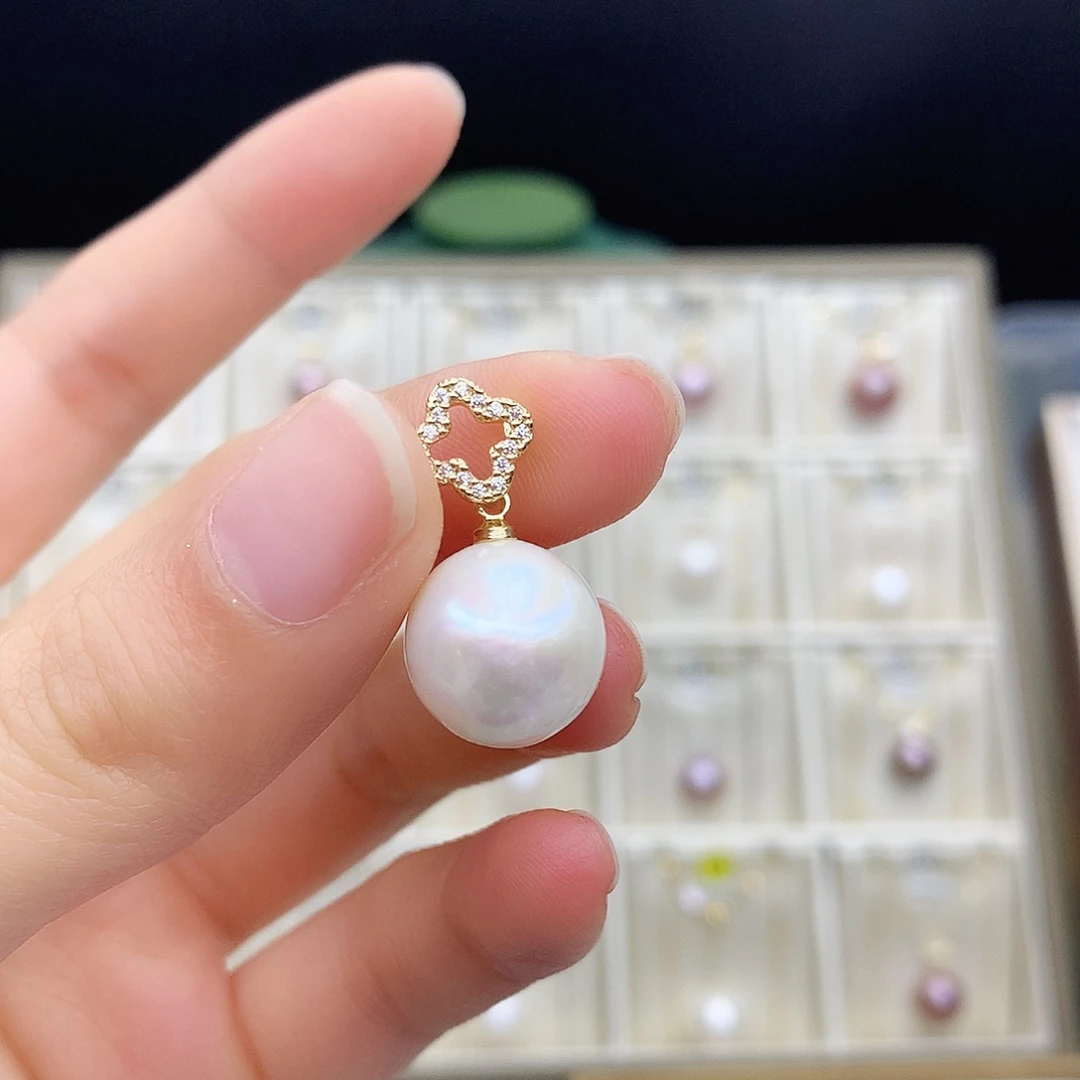 淡水珍珠颈饰合金