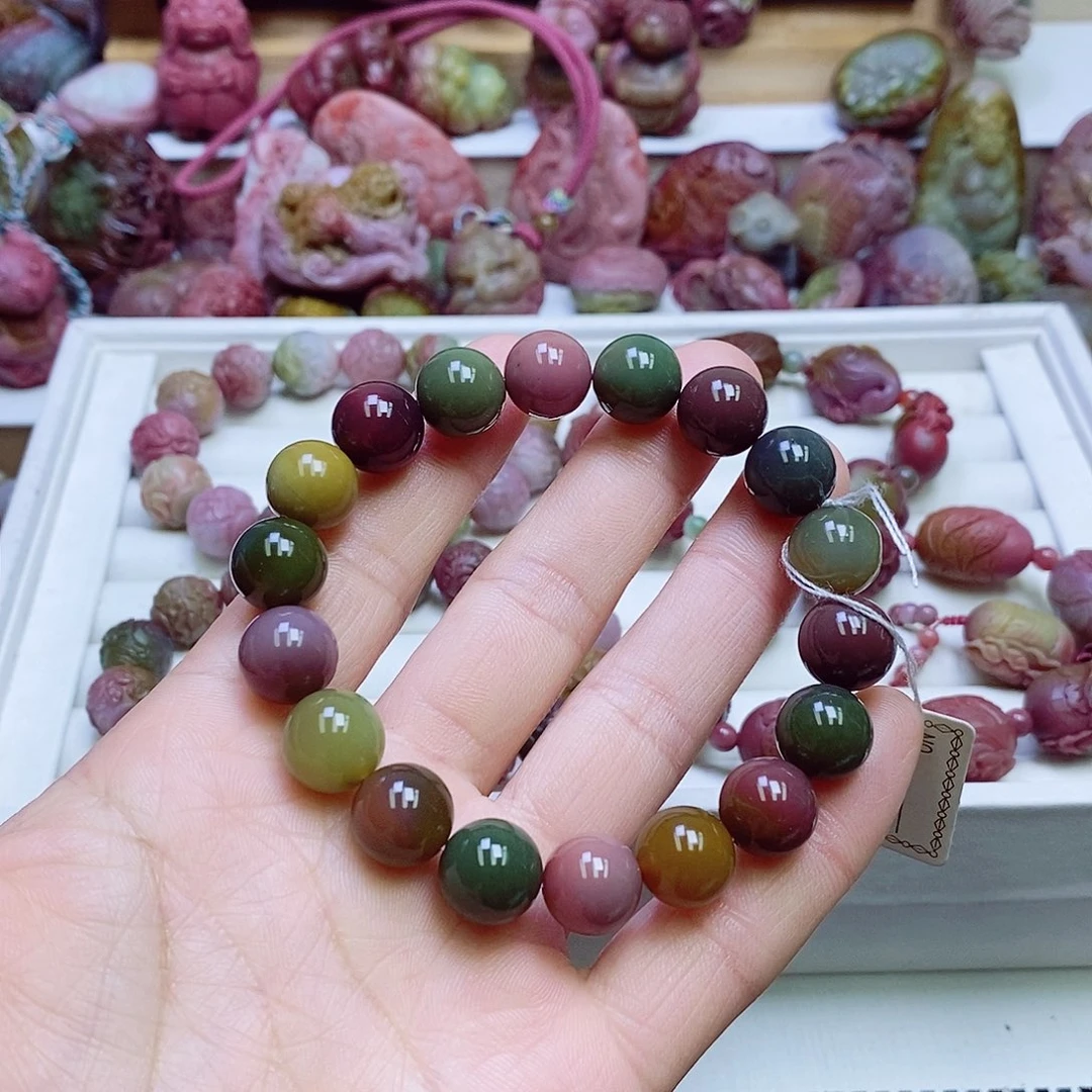 玛瑙/玉髓盐源玛瑙手链未镶嵌