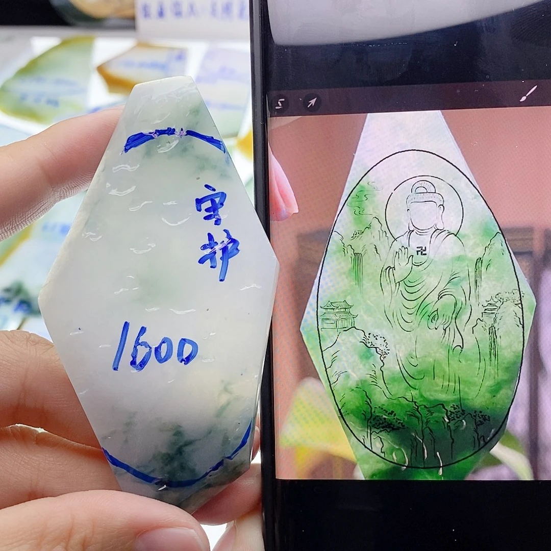 未镶嵌定制翡翠纯天然