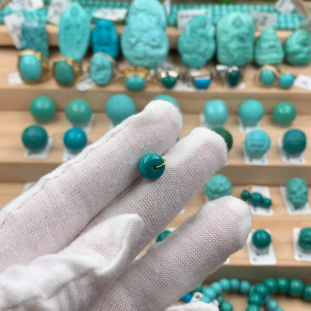 绿松石配饰未镶嵌8.0