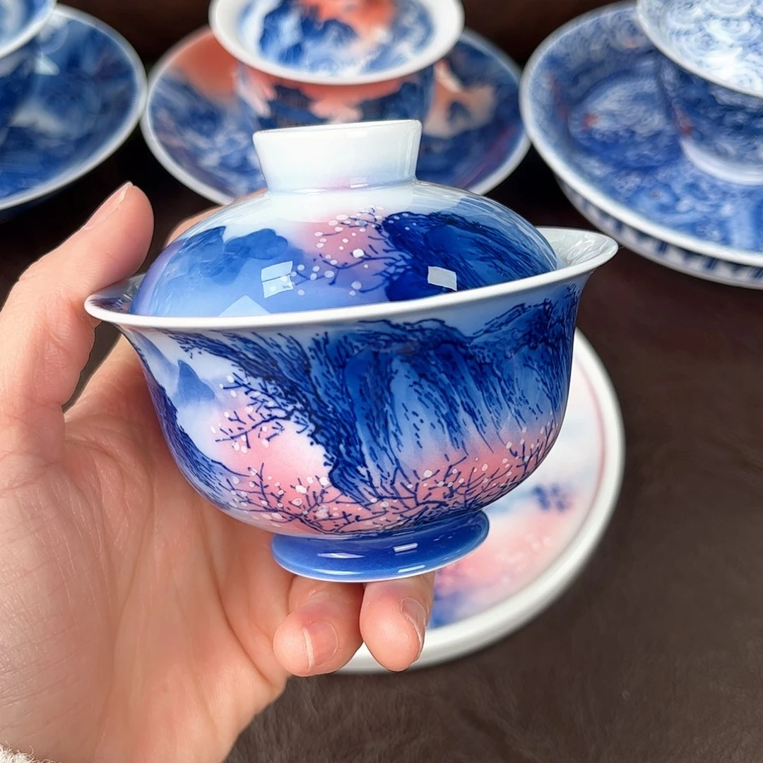 手绘高温瓷器瓷器