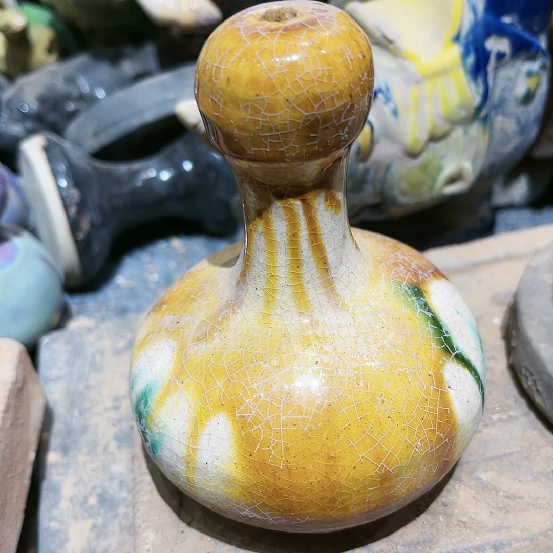 瓦当摆件茶台的小