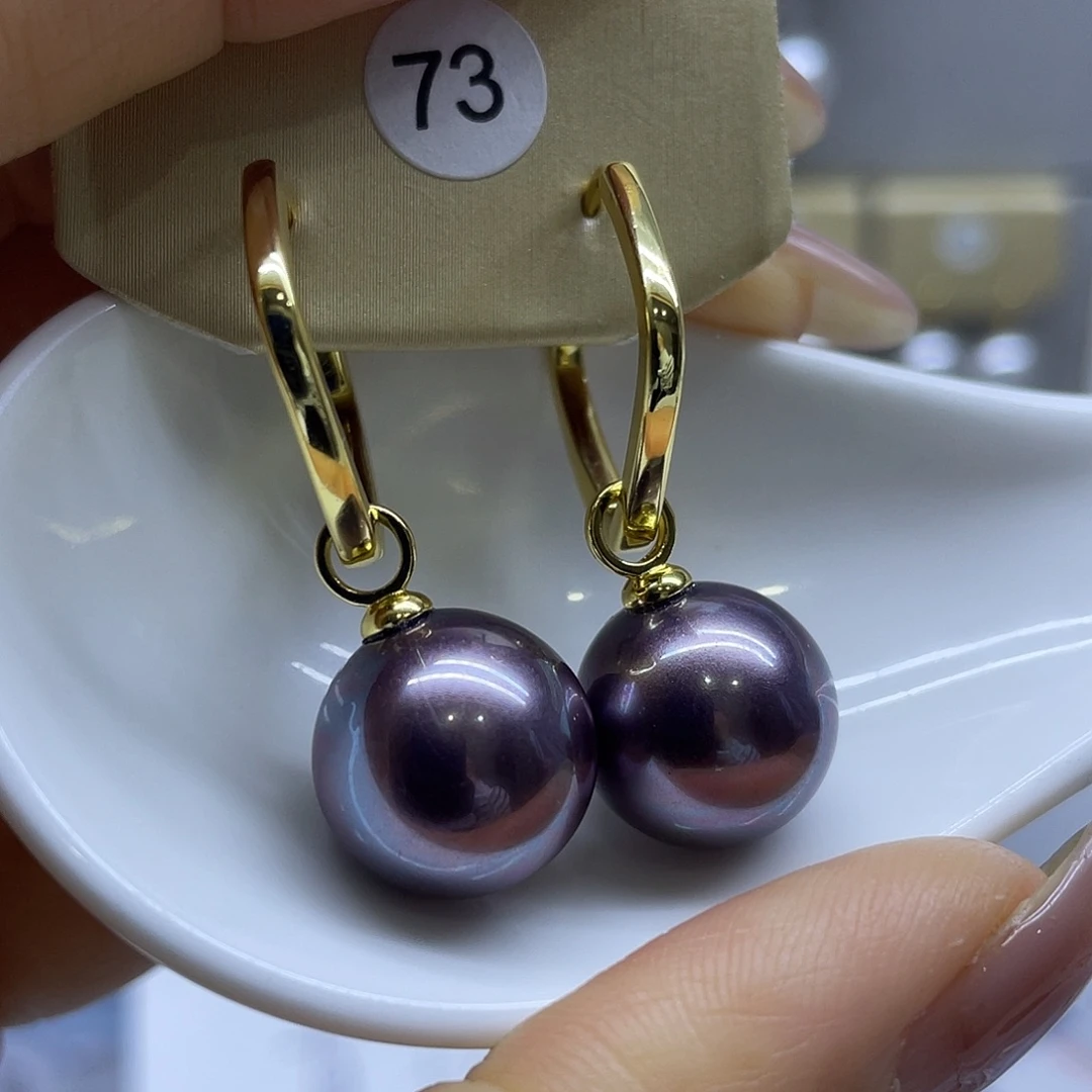 未镶嵌淡水珍珠耳饰