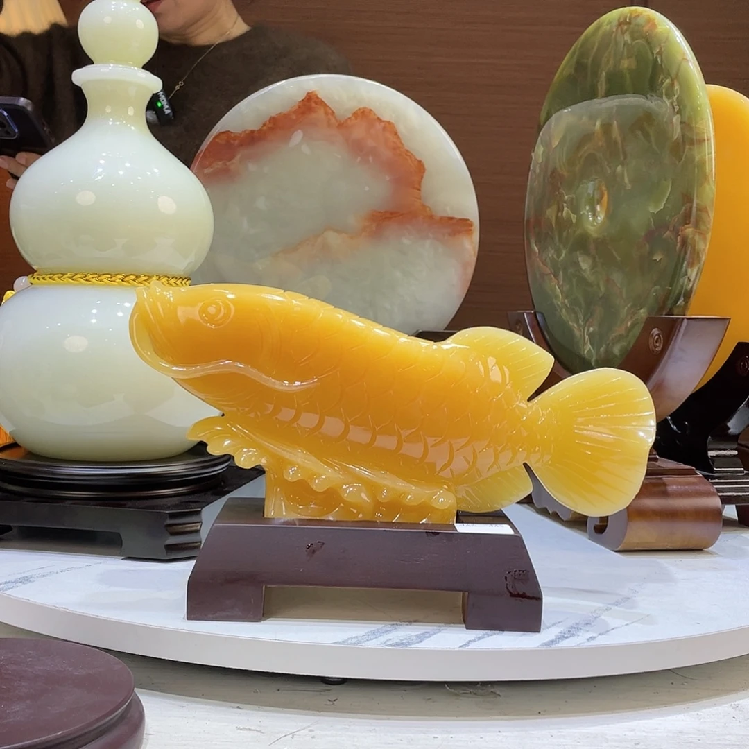 玉精品天然玉石摆件