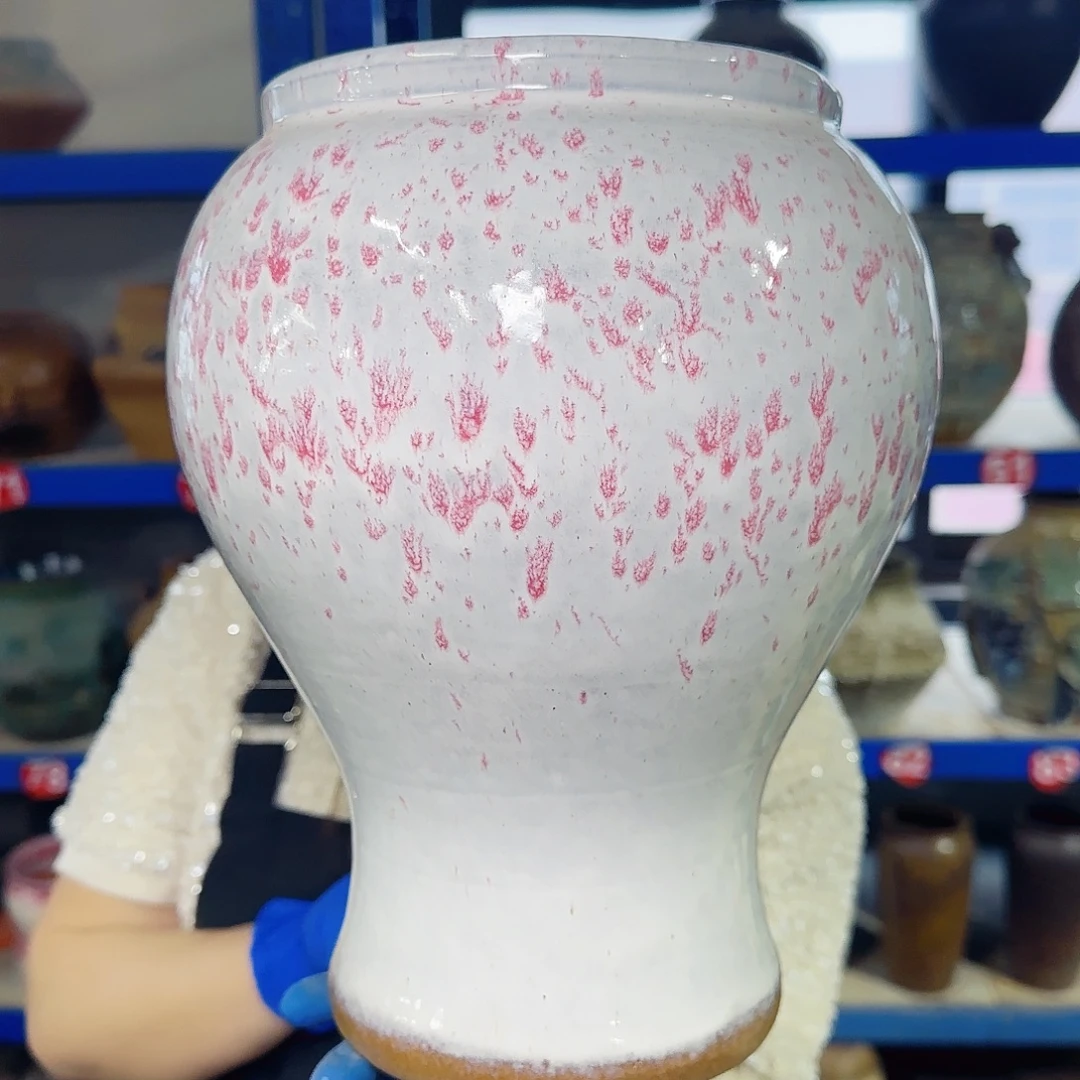 紫砂花盆高26口15