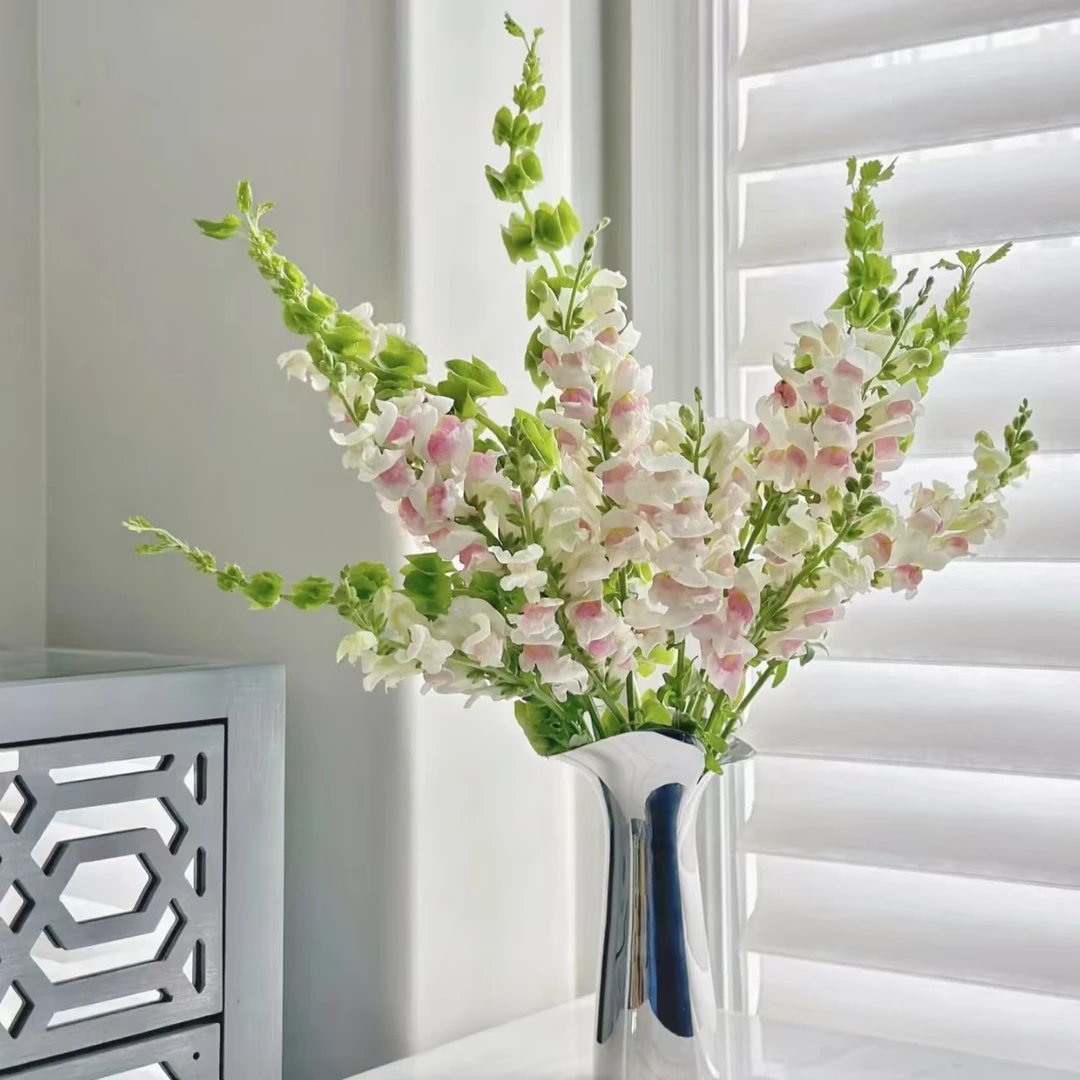 【粉色金鱼草5枝】1单中通包邮2单升级顺丰冷链-云南鲜花