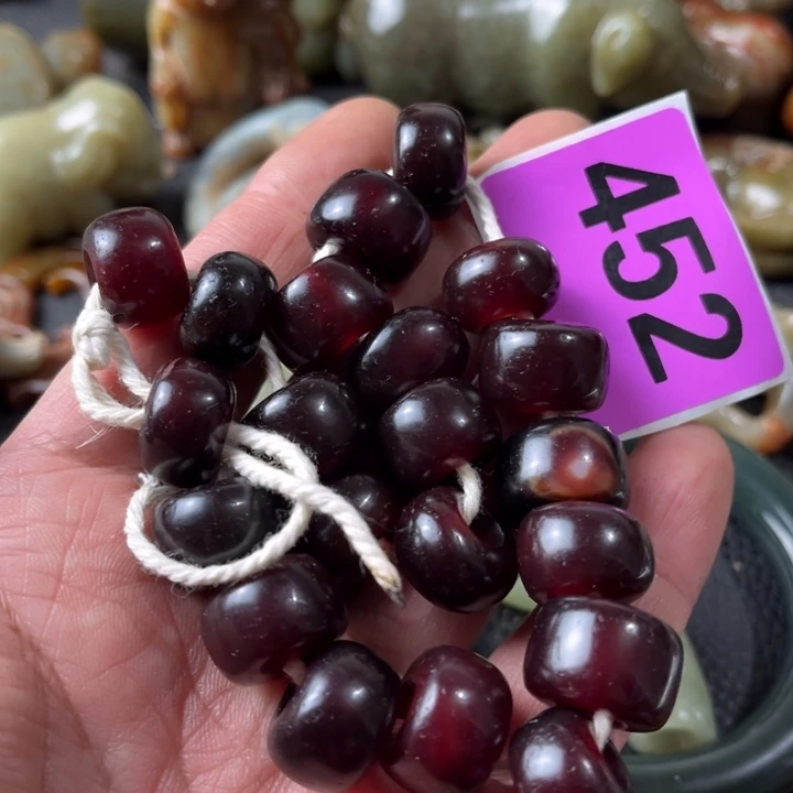 玛瑙/玉髓颈饰合金