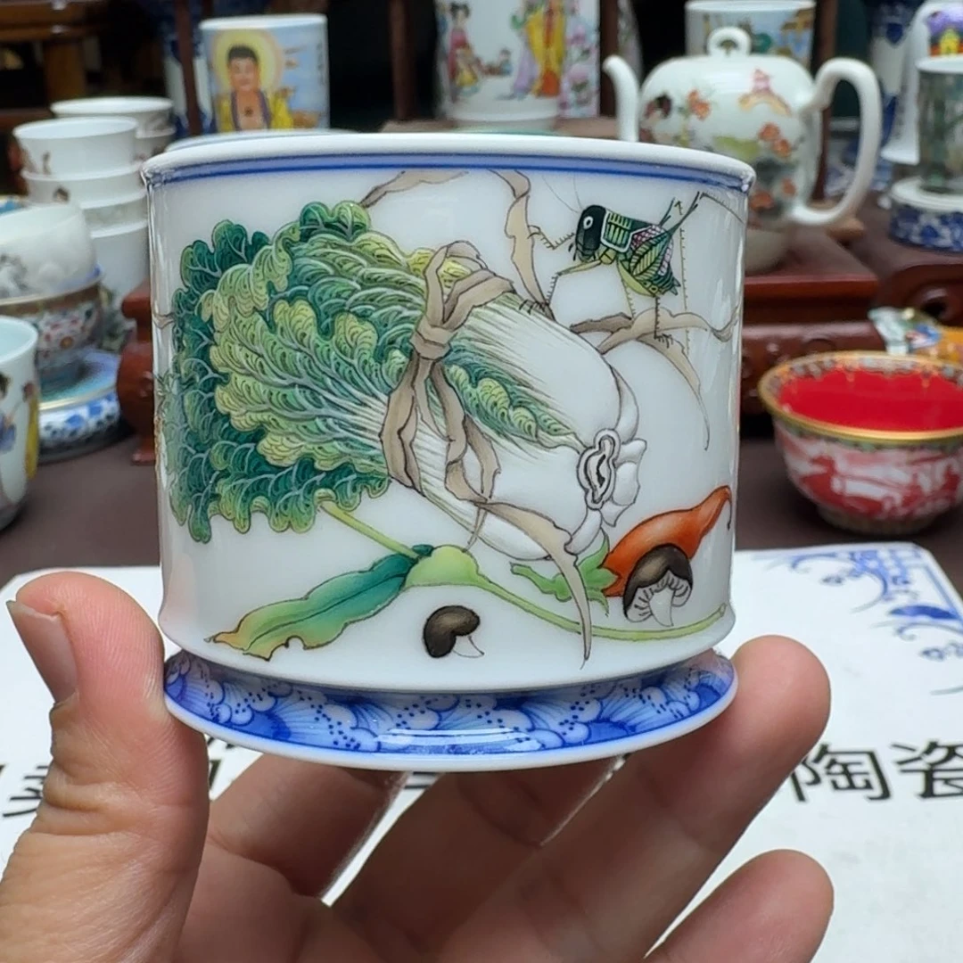 景德镇手工手绘展示