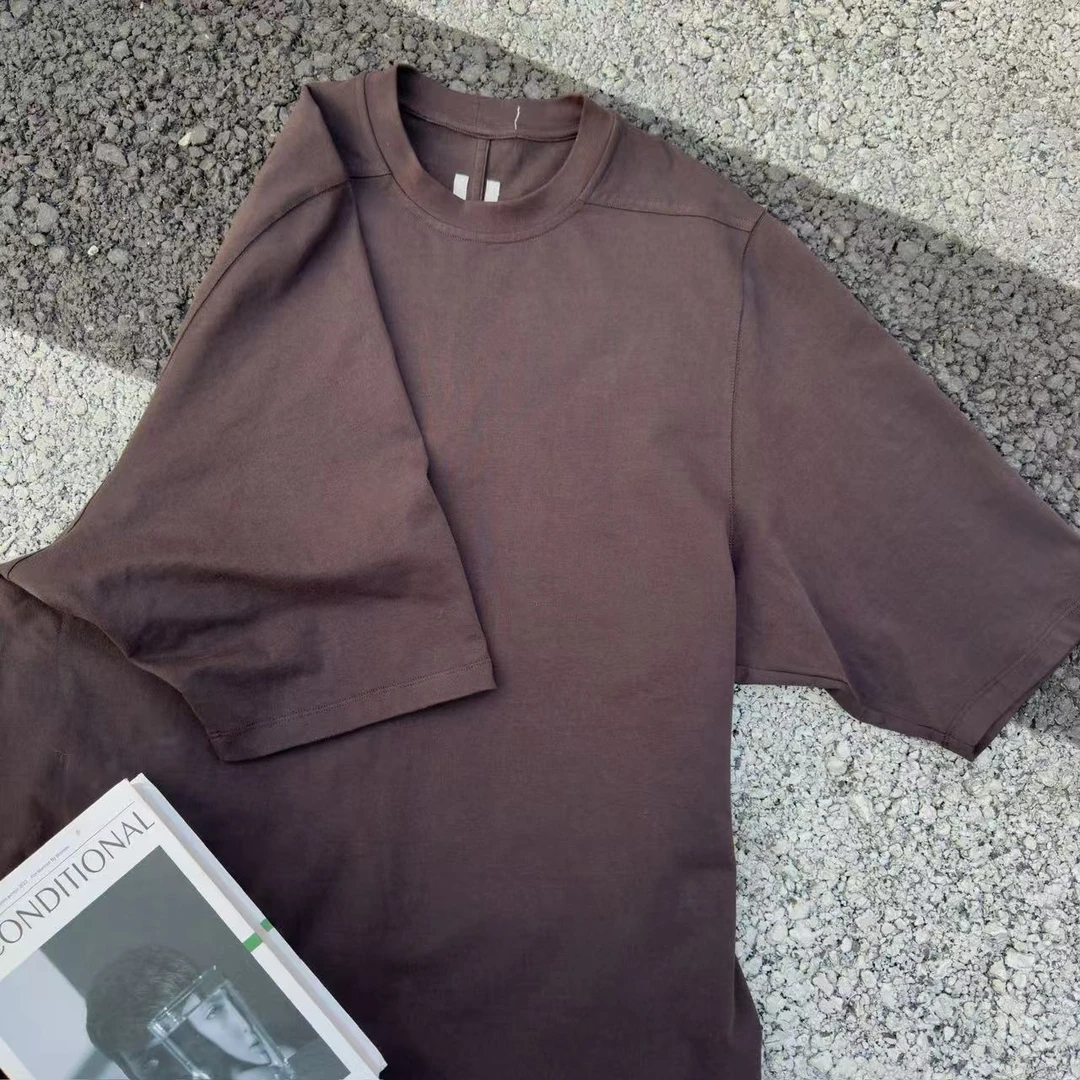 『LZZ』2025春季新款显瘦百搭简约时尚洋气宽松大版体恤裙