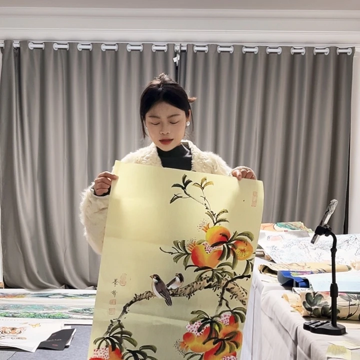 国画纯手绘图纯手绘