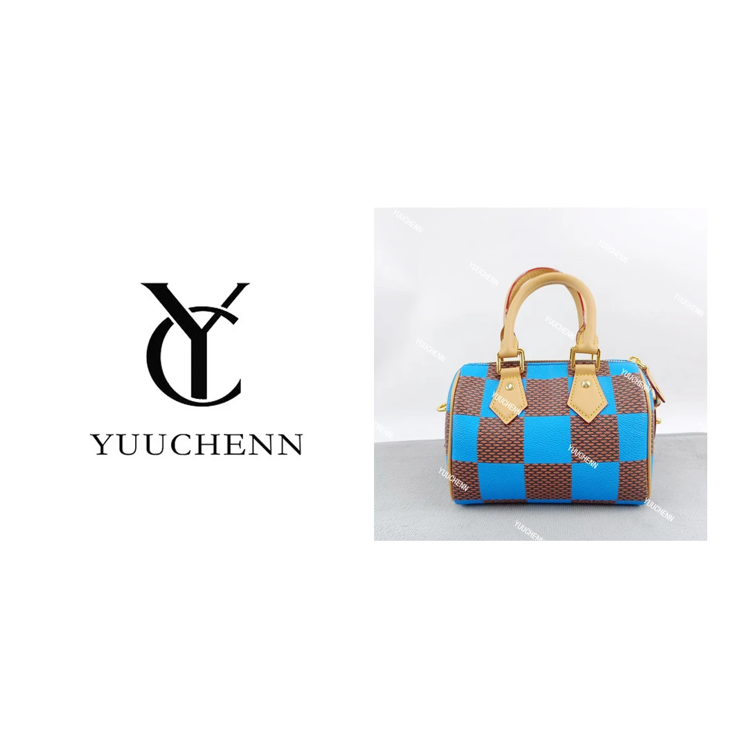 YUUCHENN/18cm原创设计高定真皮包 HH4668