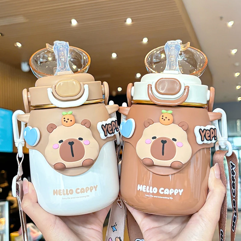 绳锁扣设计双饮口方便携带