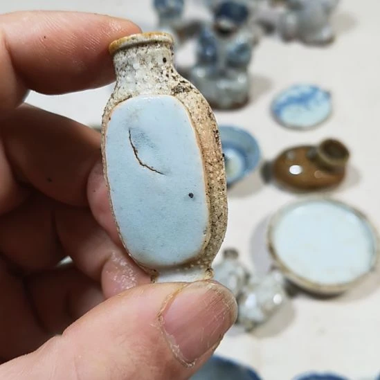 木***士瓷片瓷片尺寸品相如图