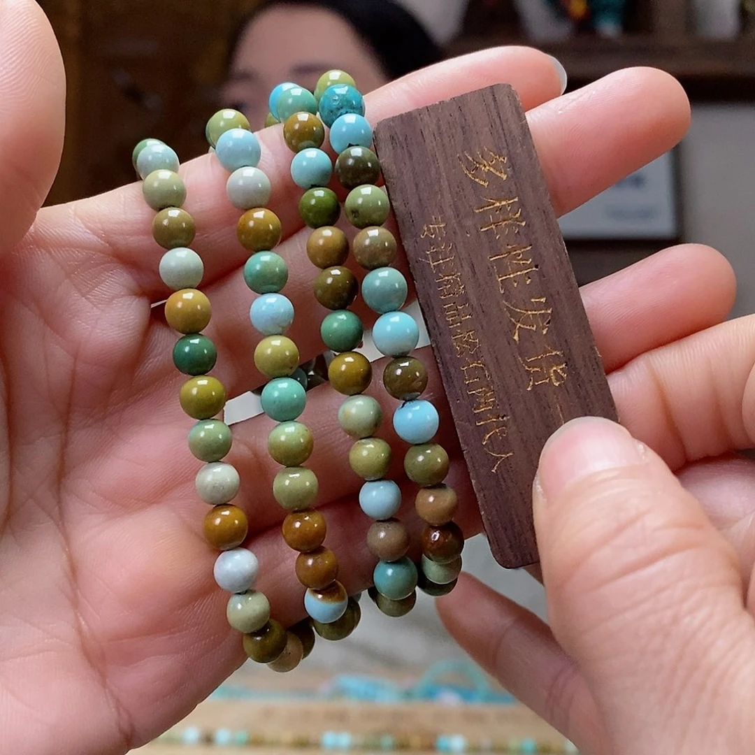 绿松石珠宝奇石未镶嵌