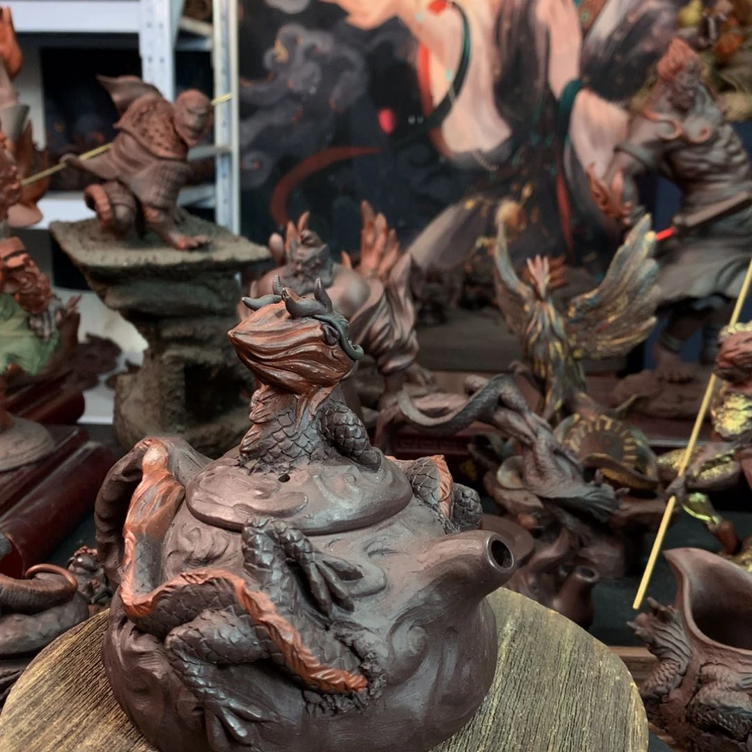 【闪购商品】紫砂全手工制作工艺制作工艺欧**克