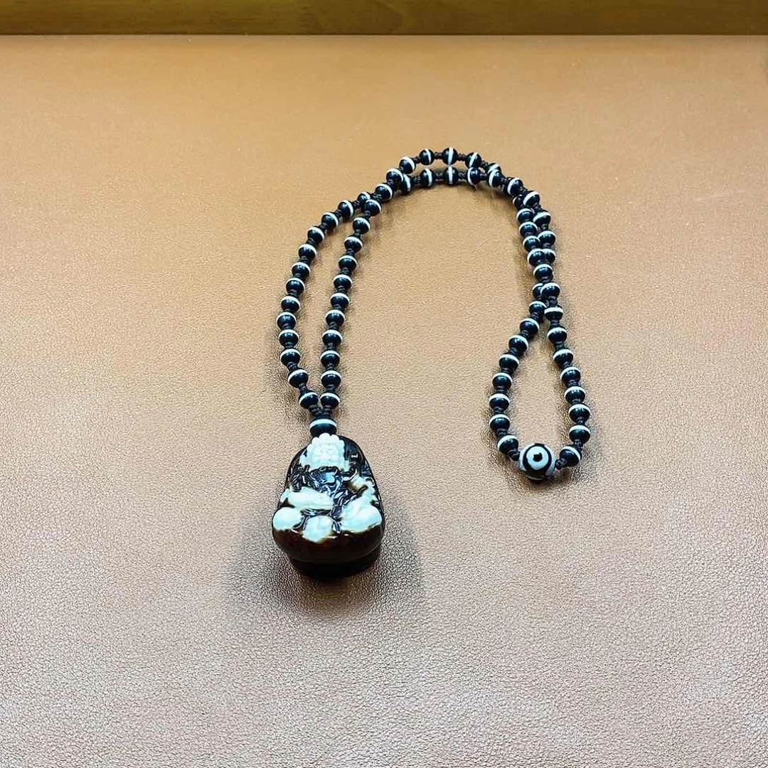 【闪购商品】玛瑙/玉髓项链未镶嵌卡*
