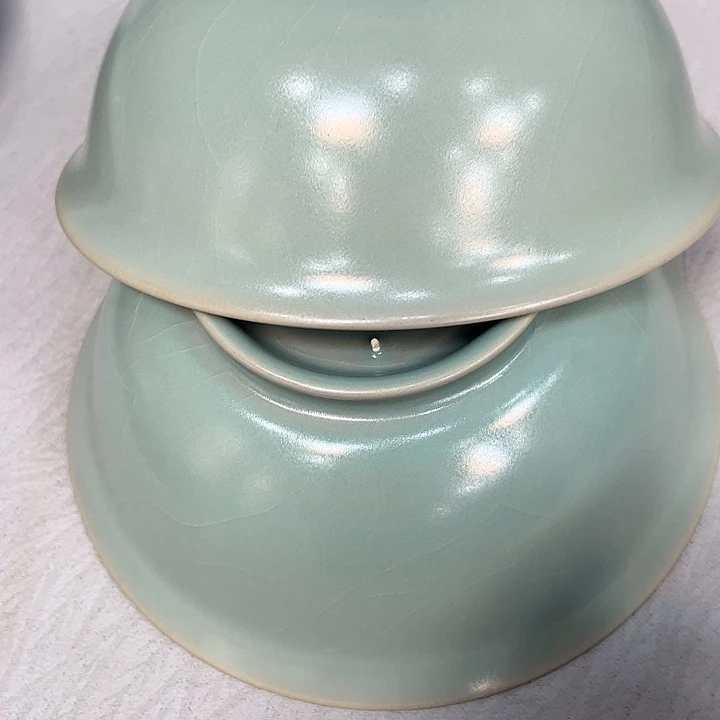 当***师琉璃手工艺品清凉寺原产地汝瓷体验款