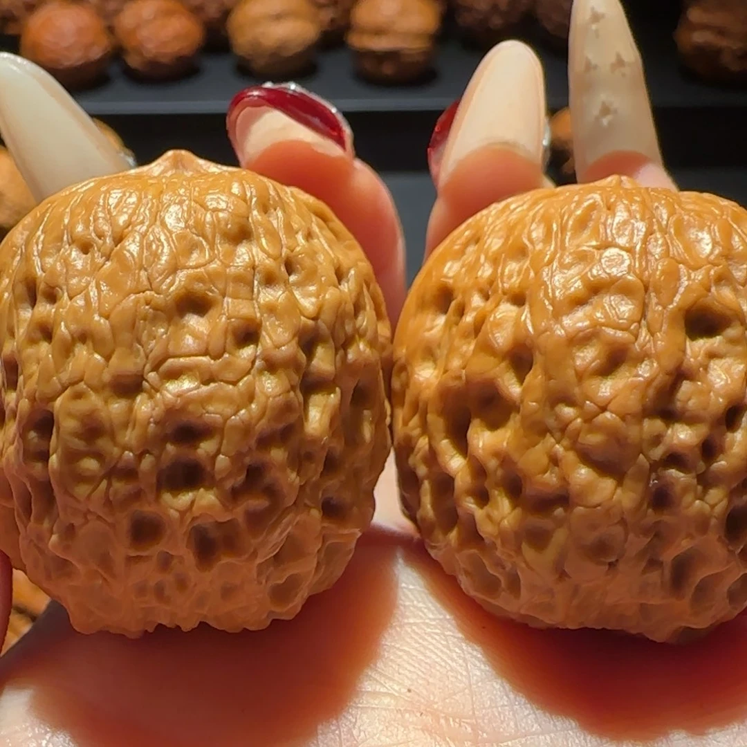 把件文玩核桃39龙纹元宝