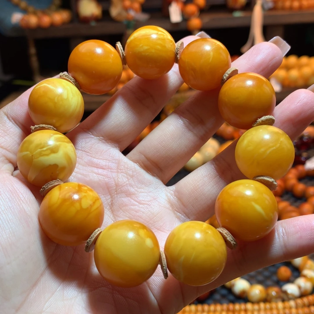 【闪购商品】手串蜜蜡未镶嵌蜜蜡手串