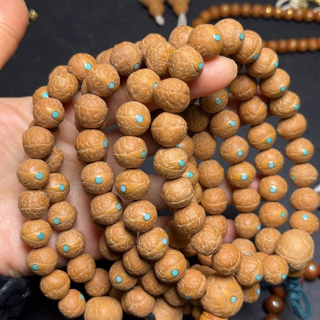 凤眼菩提吊坠12.5mm精品松丁手串