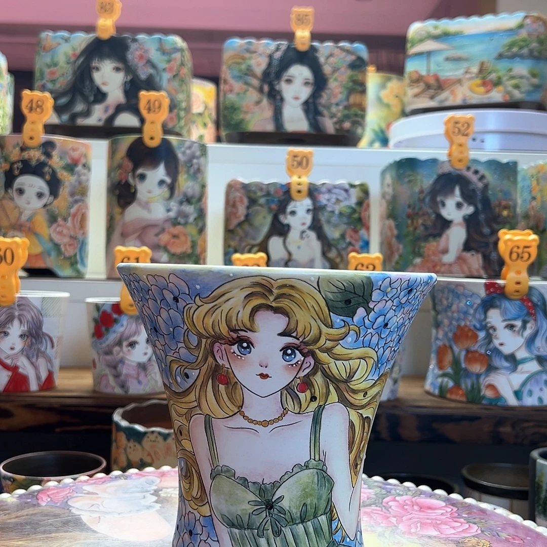 薄雾的精工美女盆