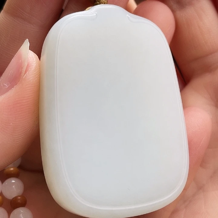 和田玉挂件未镶嵌定制发货