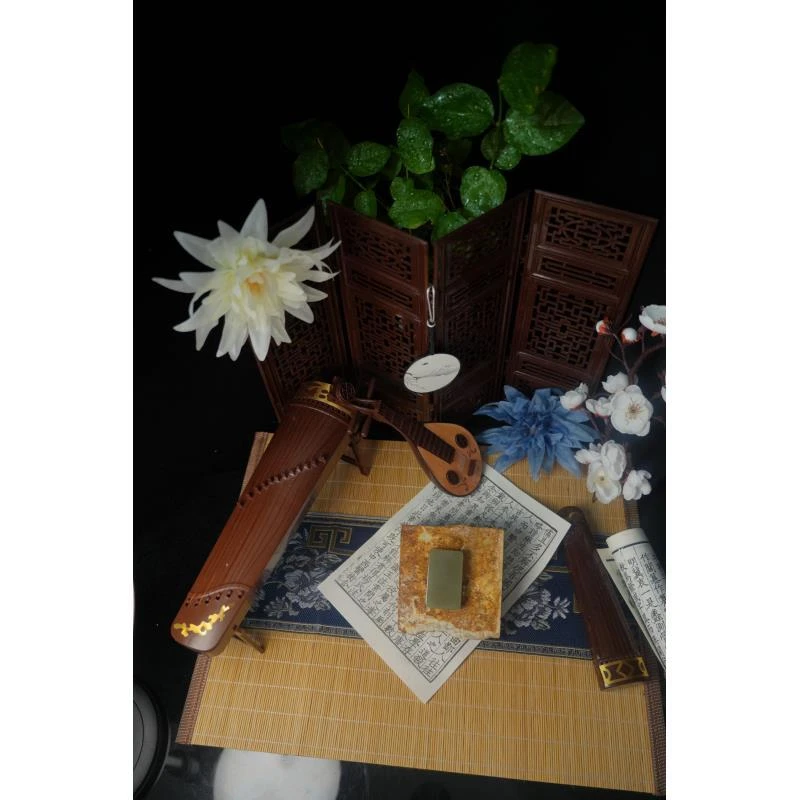 和田玉 青海野牛沟 平安无事牌 老料