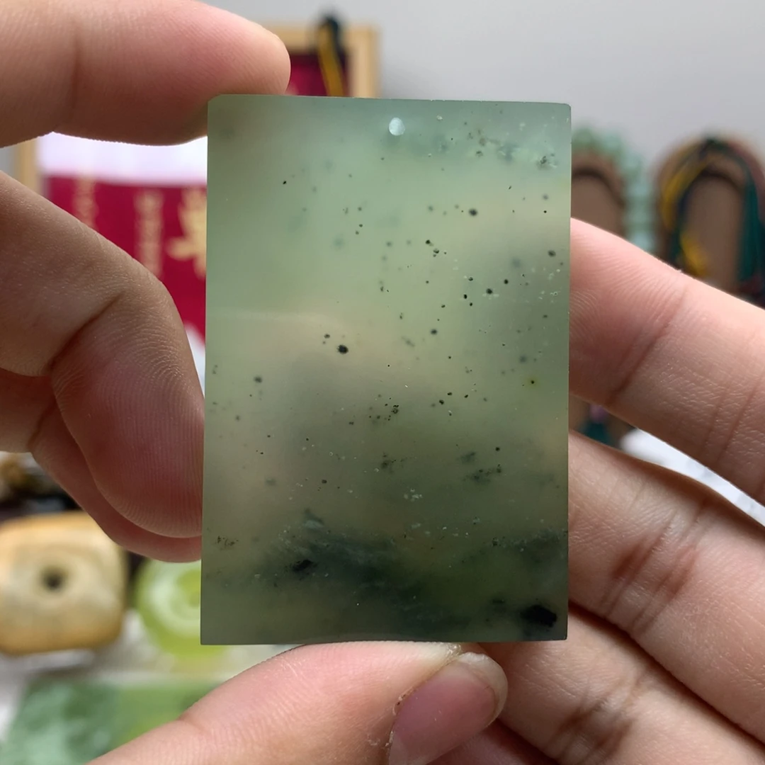 岫玉未镶嵌吊坠(不含链)