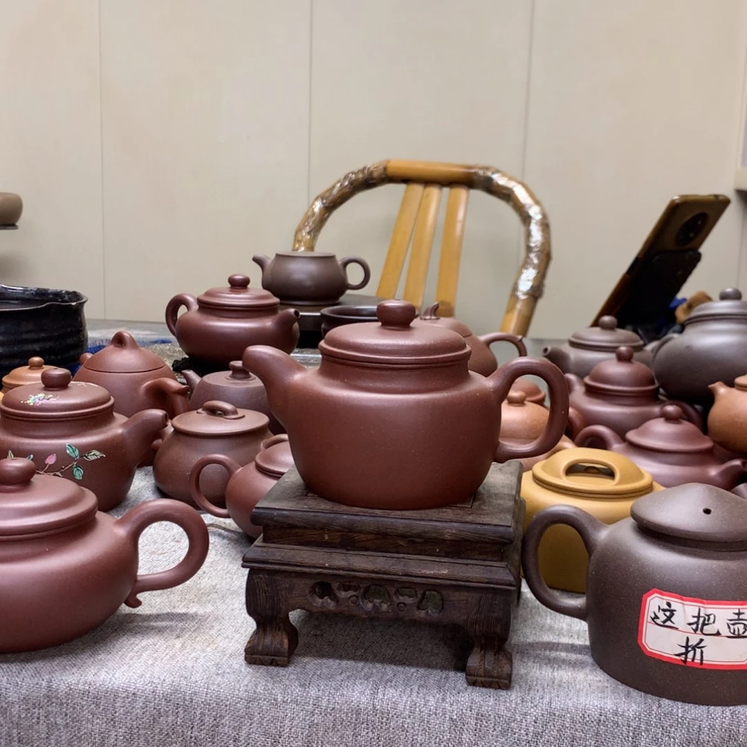 紫泥茶壶大蕴德钟280 C半手工制作