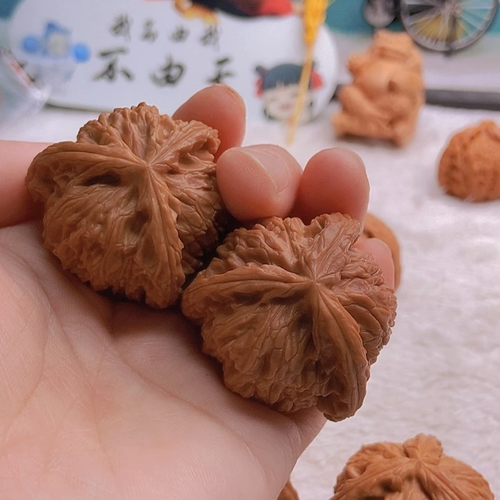 把件文玩核桃派*星三棱