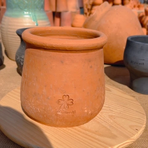 红陶口14高15微瑕