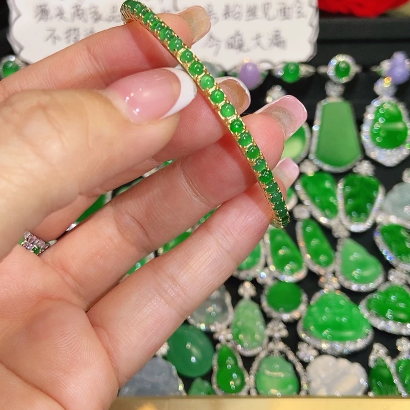 【闪购商品】未镶嵌手链翡翠天然翡翠