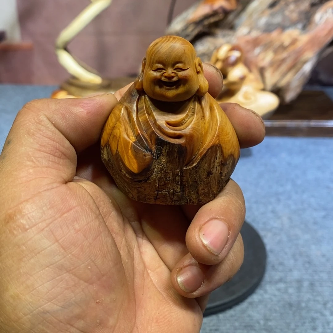 柏木（崖柏）木雕工艺品摆件家居手把件