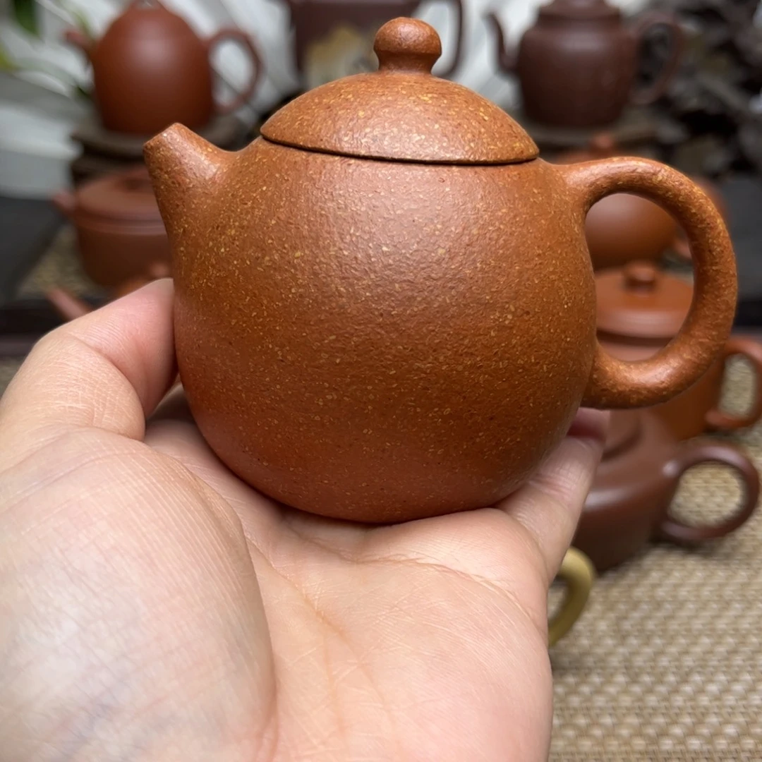 相***年茶壶紫砂微瑕全手150毫升