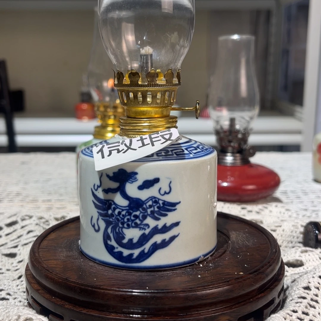 摆件景德镇陶瓷香薰灯