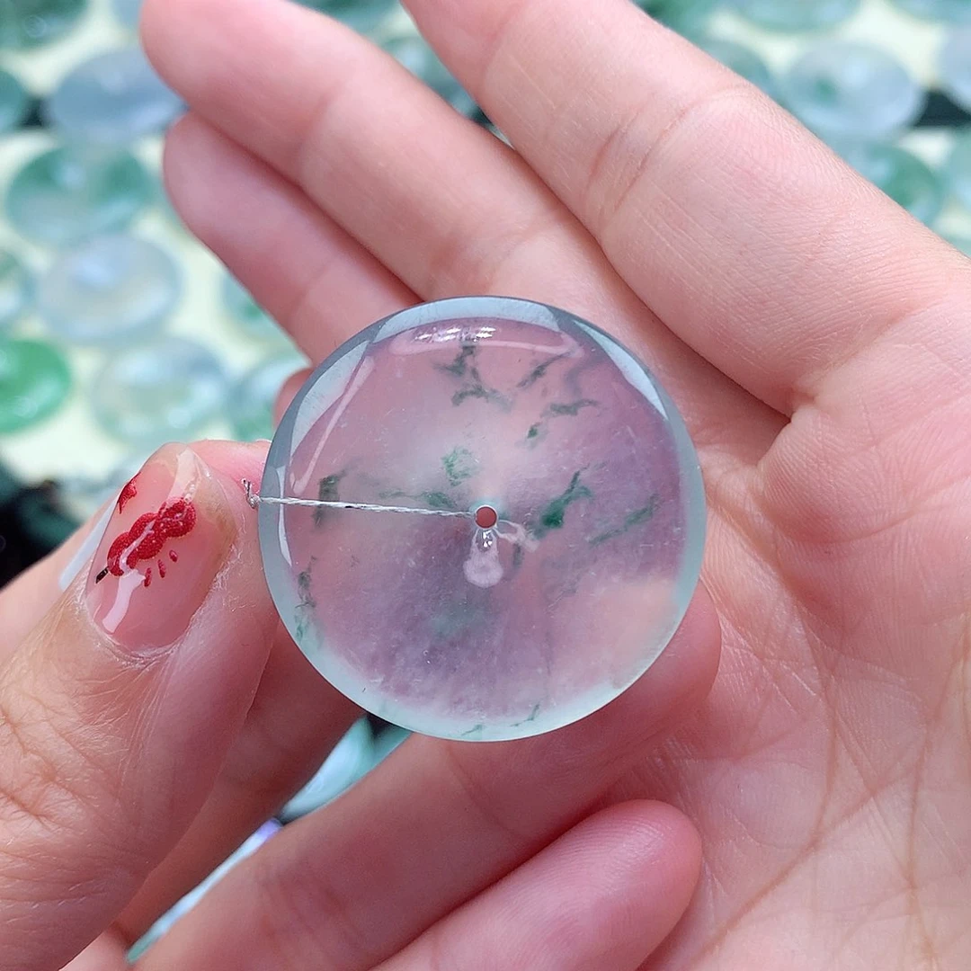 翡翠颈饰未镶嵌34翡翠30.5/5.6