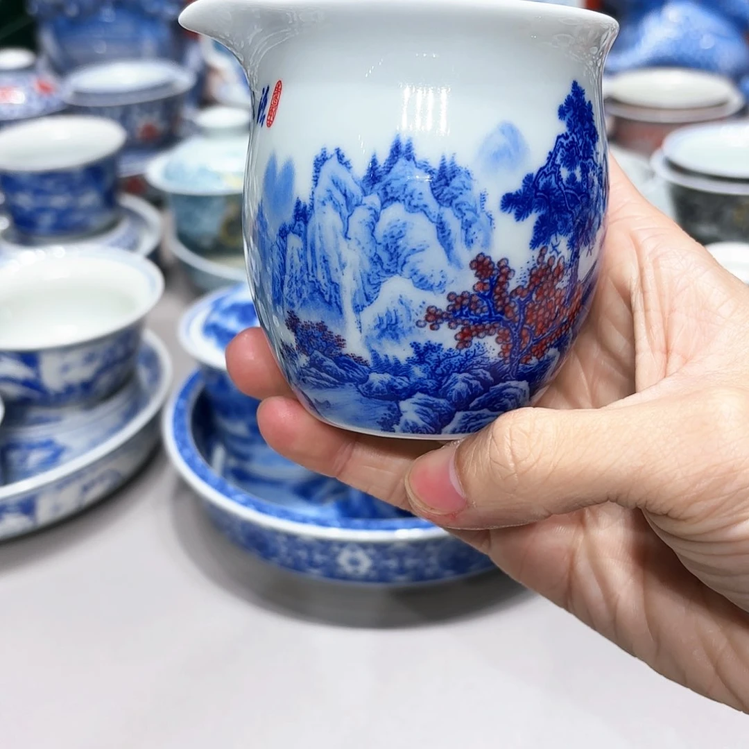 盖碗景德镇高温茶具