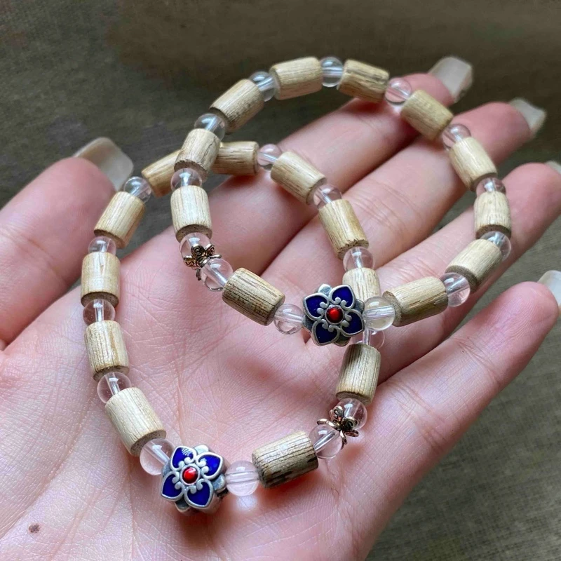 【小魏总返场福利】S925白水晶手串（6mm）【多样性发一】