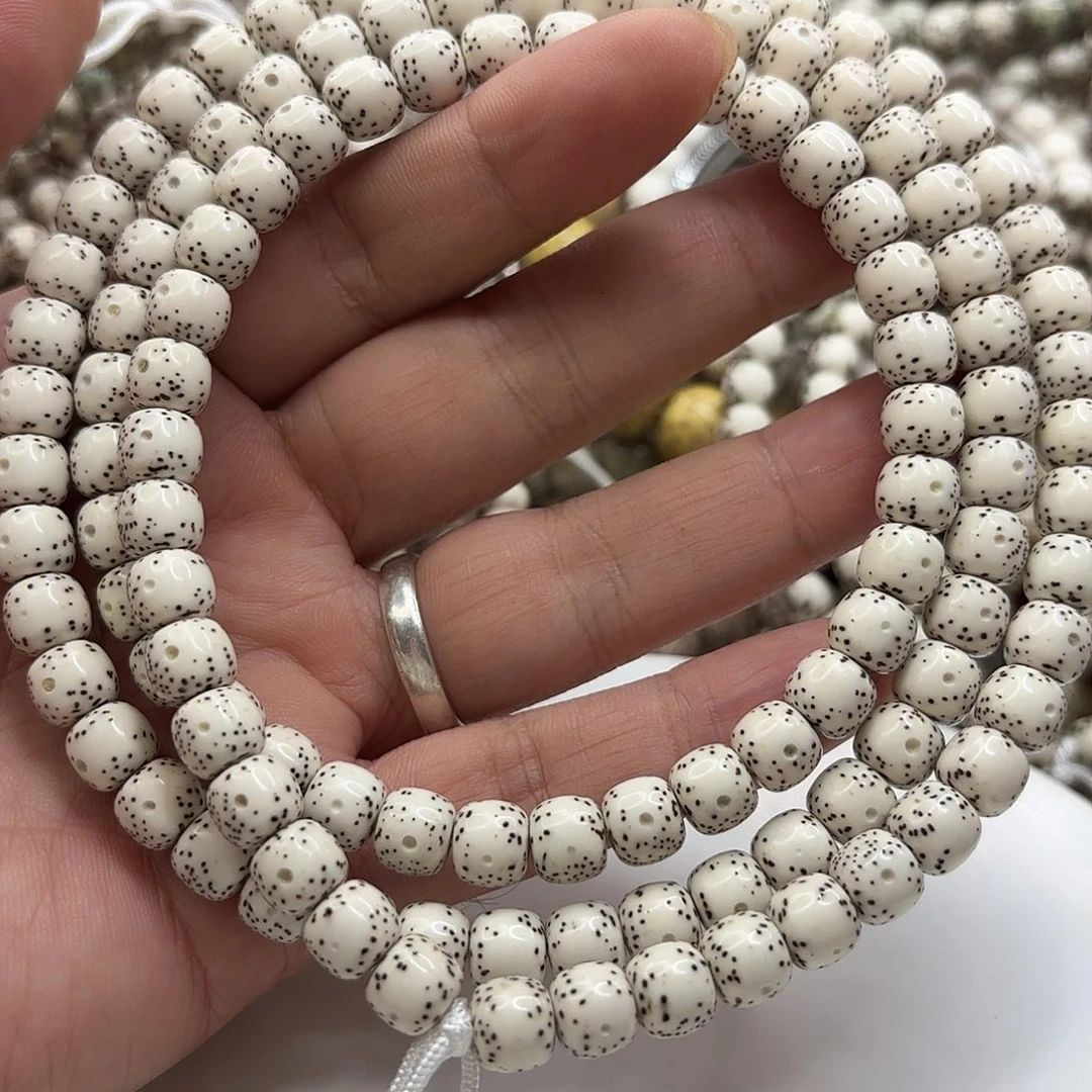 吊坠星月菩提87大通体正月留白