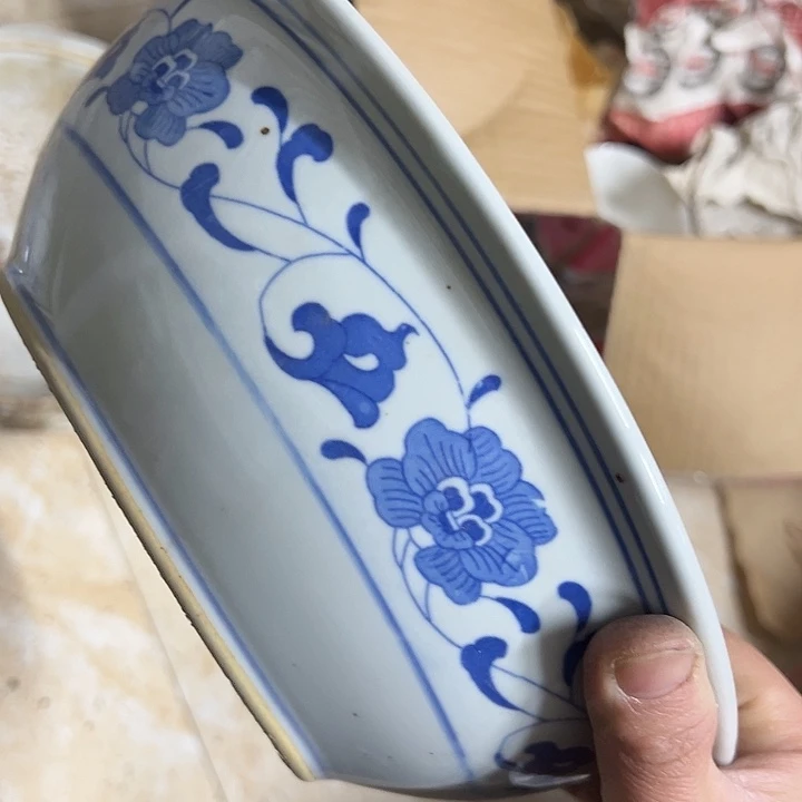 陶其他25厘米芙蓉花无盖品锅