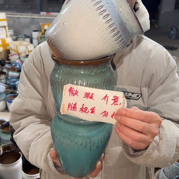 微瑕盐酥鸡啦啦花盆