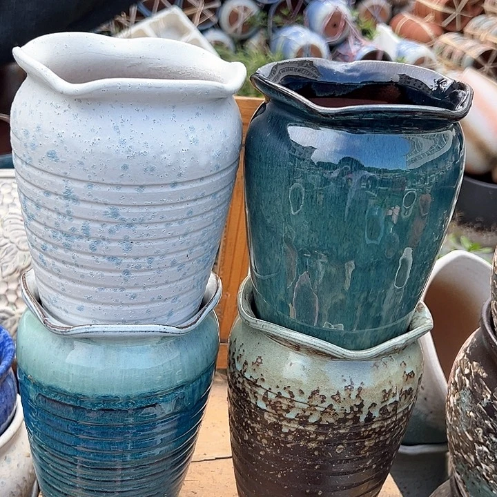 紫砂花盆口13高20福利价。。。。。。。。。。。。。