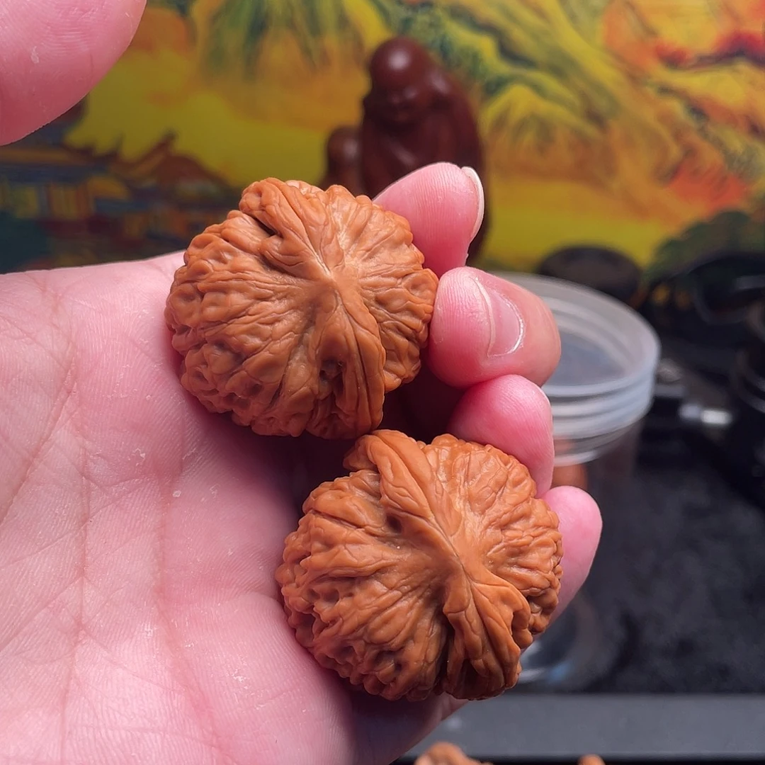 Z***T吊坠文玩核桃莲花